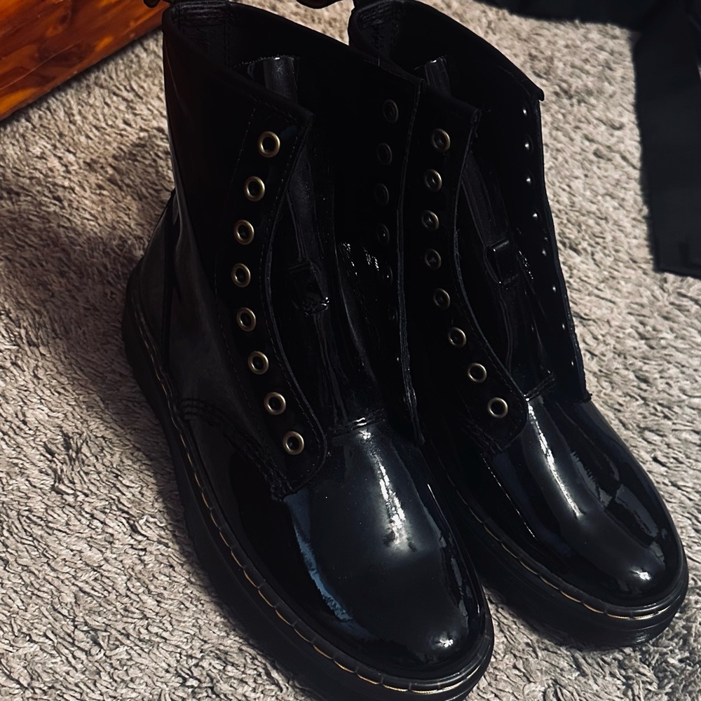 Dr. Martens leather boots